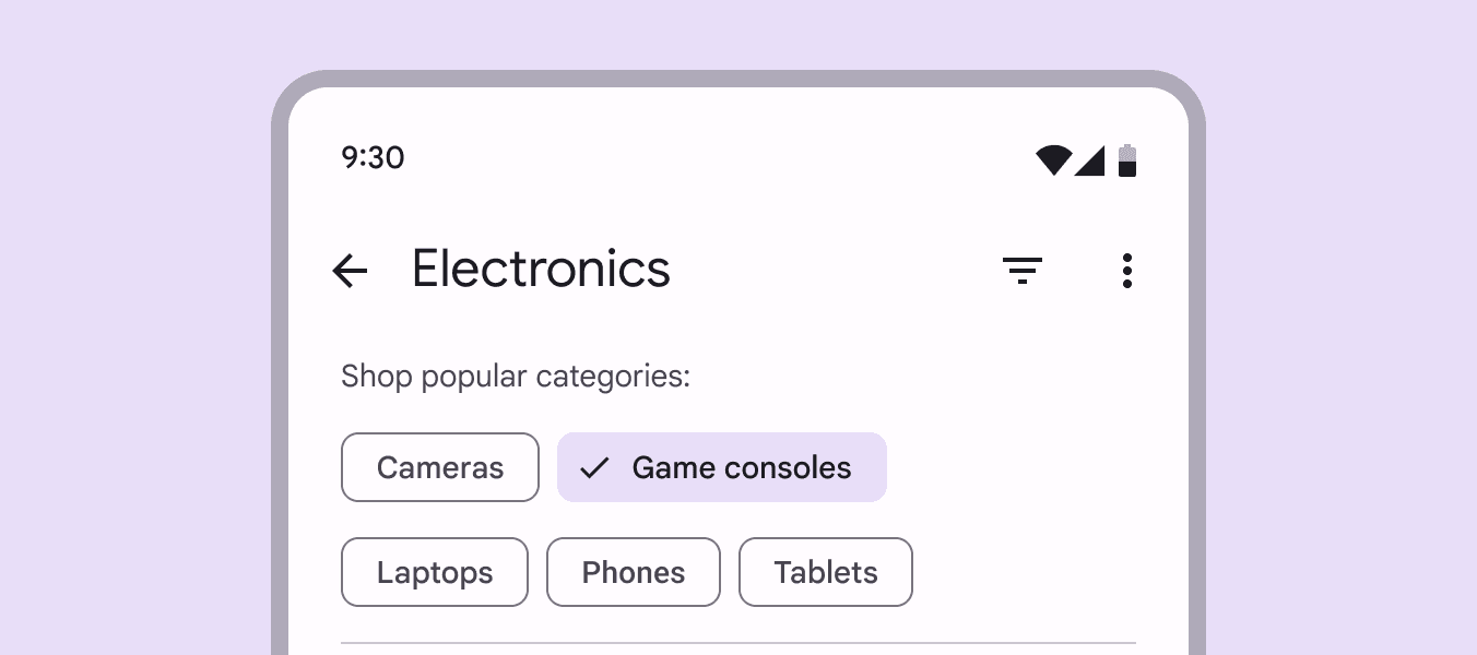 Label styles should enable quick reading at small sizes, such as in buttons